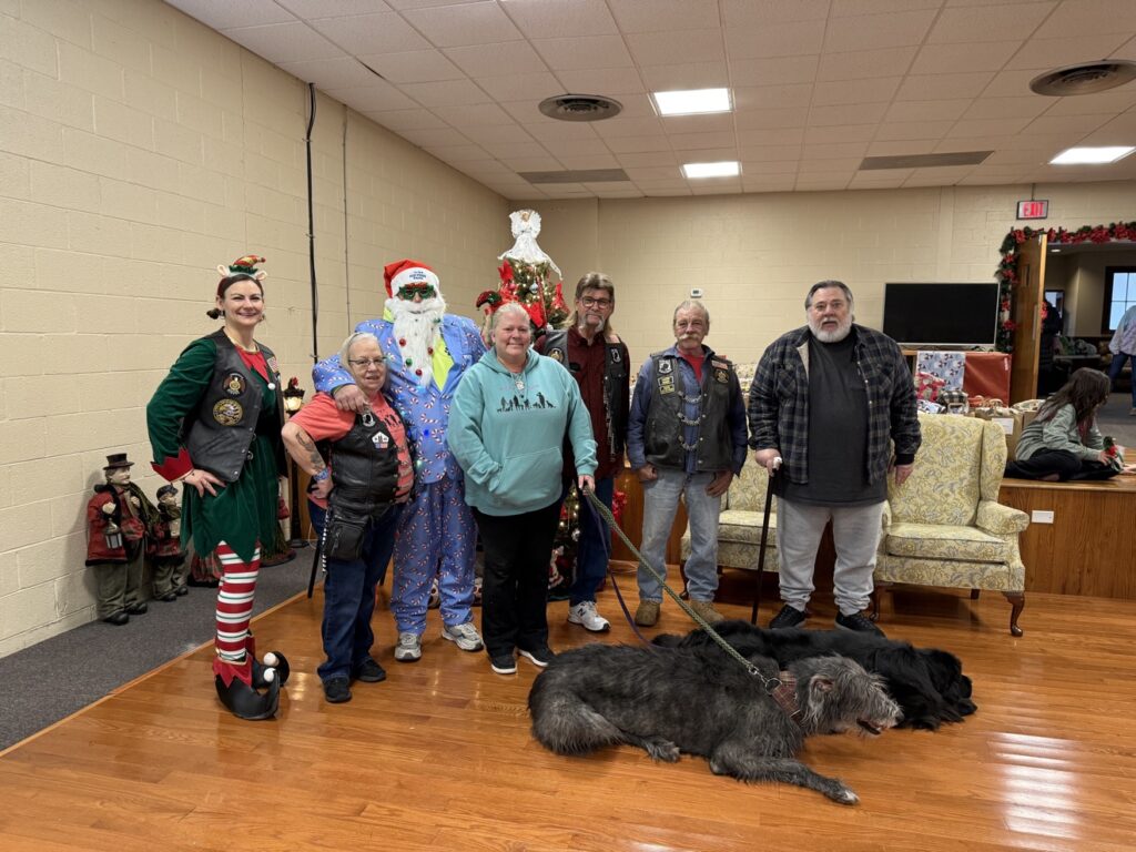 Santa at the Lighthouse event