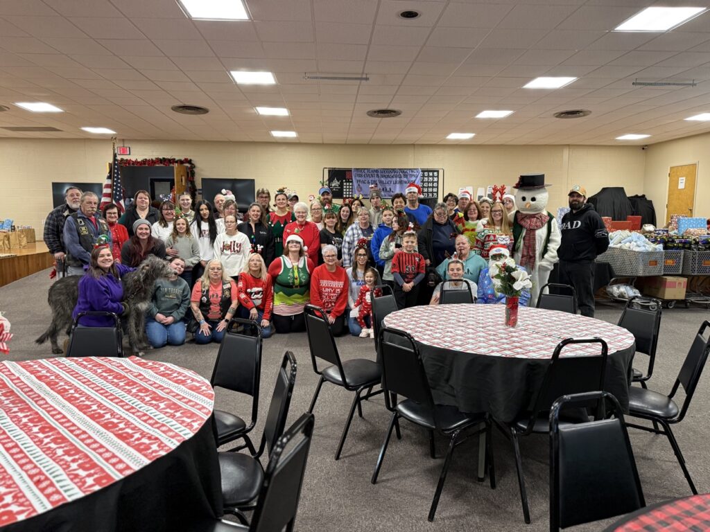 Santa at the Lighthouse event